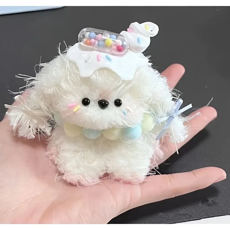 Latest Best-selling Product: Rabbit Hair Torsion Bar Animal Puppy and Kitten Diy Material Bag Plush Puppy Girl Cute Girl