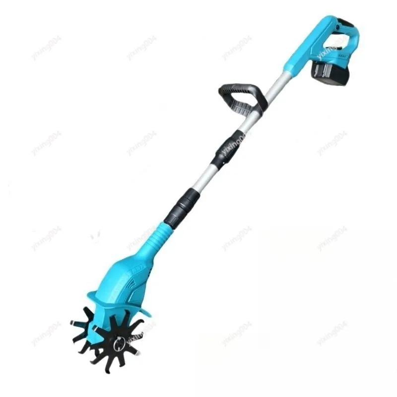 

Rechargeable Handheld Tiller Electric Loosening Tool Farm Garden Soil Cultivator