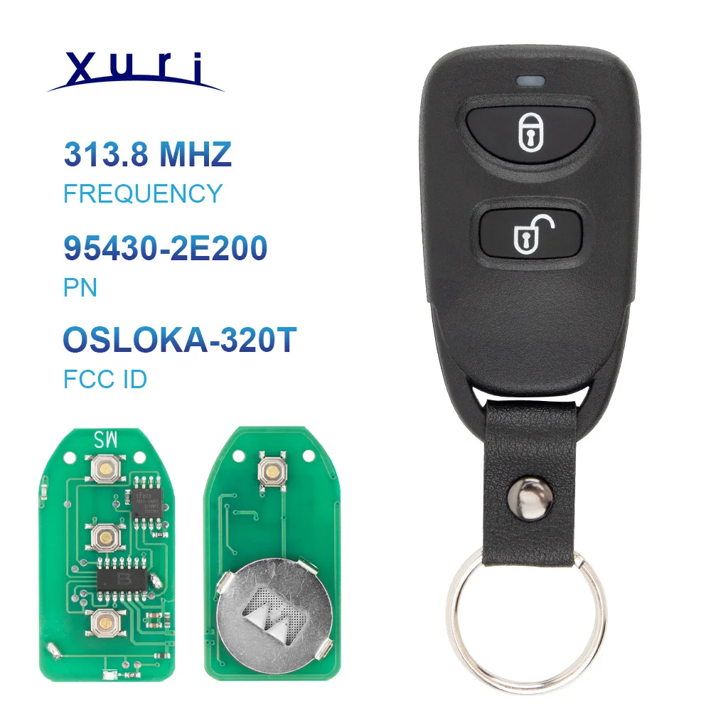 

Xuri OSLOKA-320T 313.8MHZ FSK Hyundai Tuscon 2005 2006 2007 2008 2009 - Car remote key