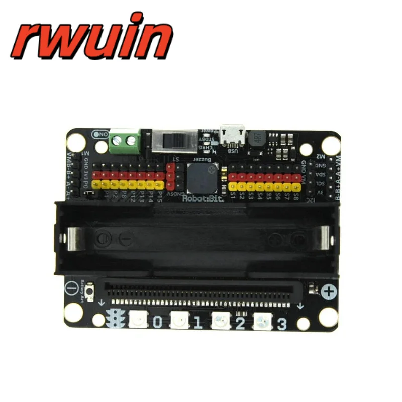 

Плата расширения MICROBIT, плата адаптера Microbit, умный автомобиль, робот для программирования, сделай сам, расширение Python