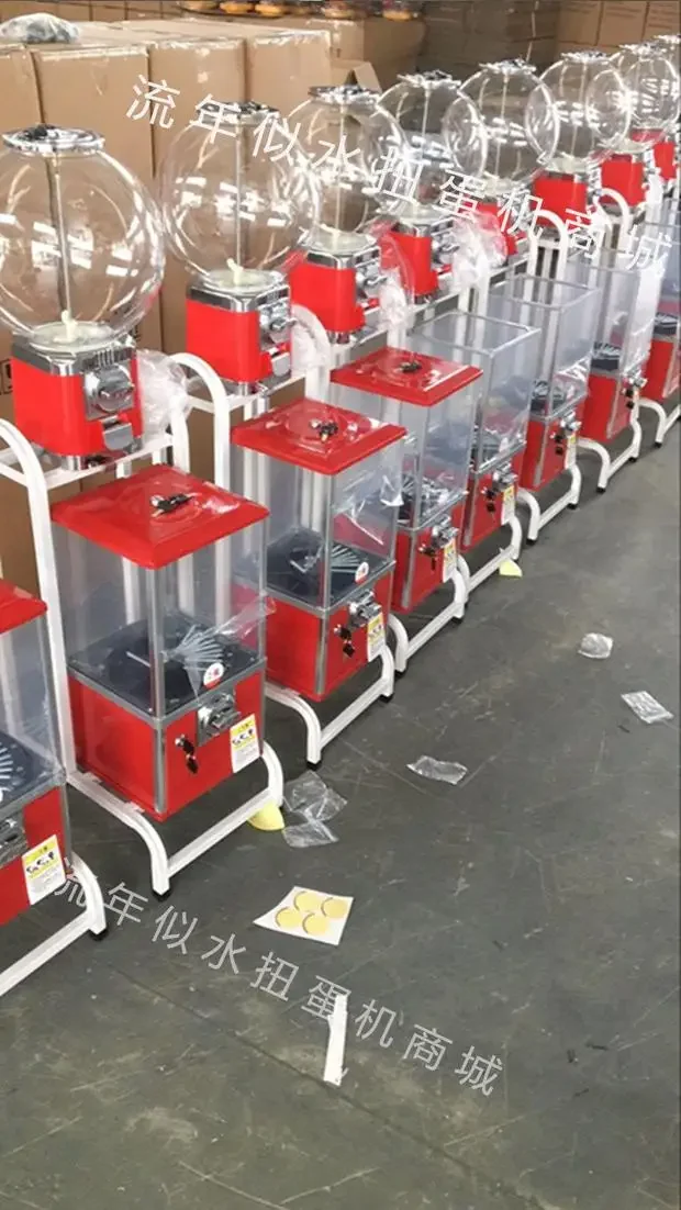 One yuan twisted egg toy machine all-in-one machine elastic ball independent sales coin-operated spiral machine image 6