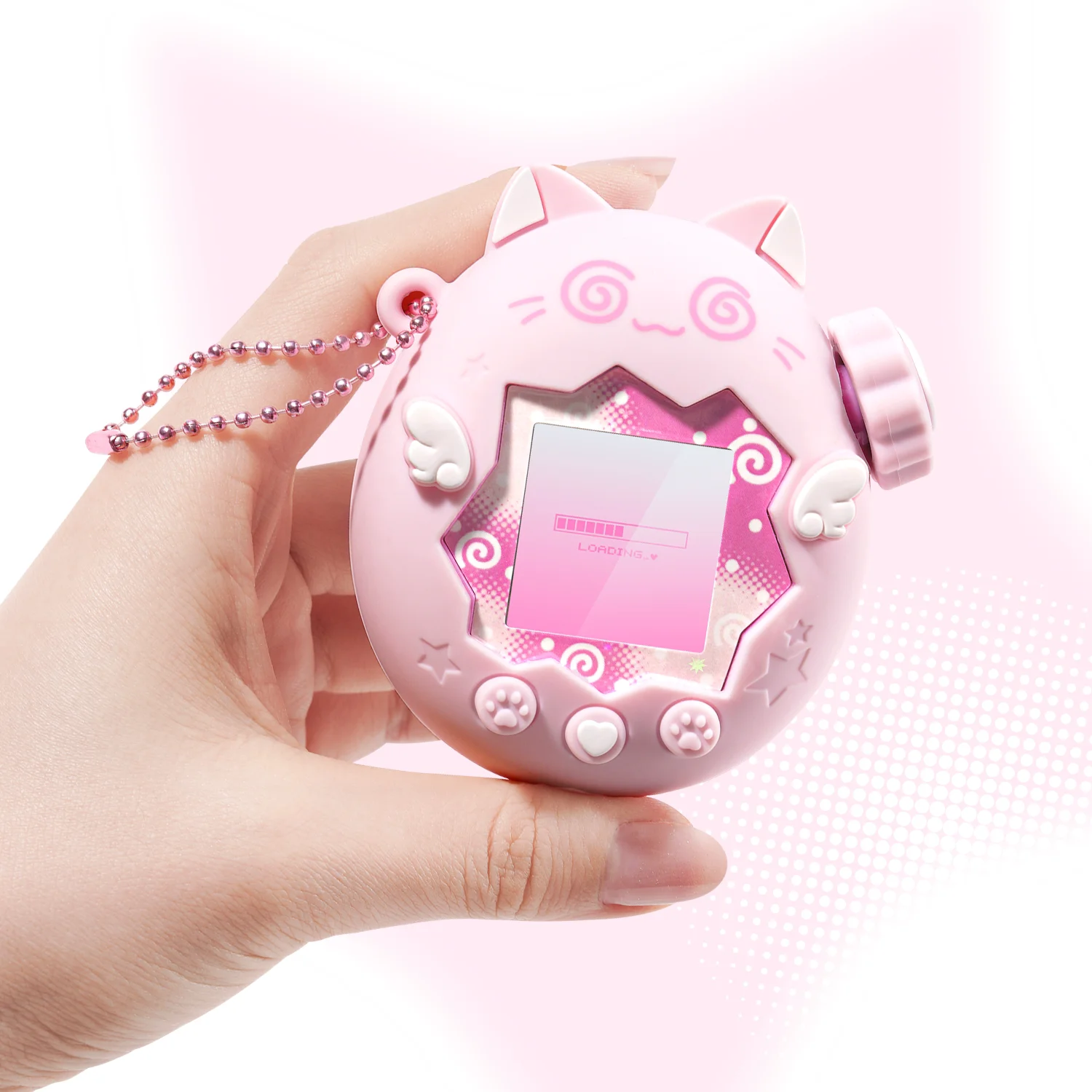 Okrągły Silikonowy Miękki Panel Ochronny Naklejka Obudowa Łańcuszek Do Tamagotchi Paradise Etui Ochronne Nakładki Na Przyciski Akcesoria — zdjęcie produktu 2