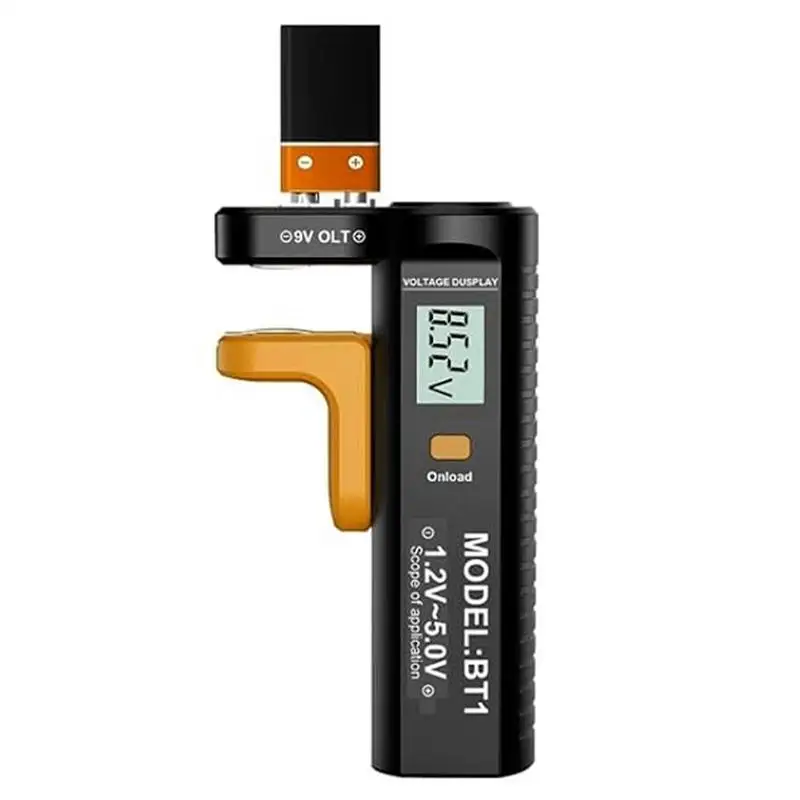 

Small Battery Testers Portable Digital Display Battery Testing Device Battery Life Tester Lightweight & General For AAA AA