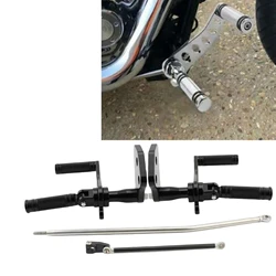 Motorbike Forward Controls Foot Peg Kit For Harley DYNA Street Bob Low Rider Super Glide 2000-2017