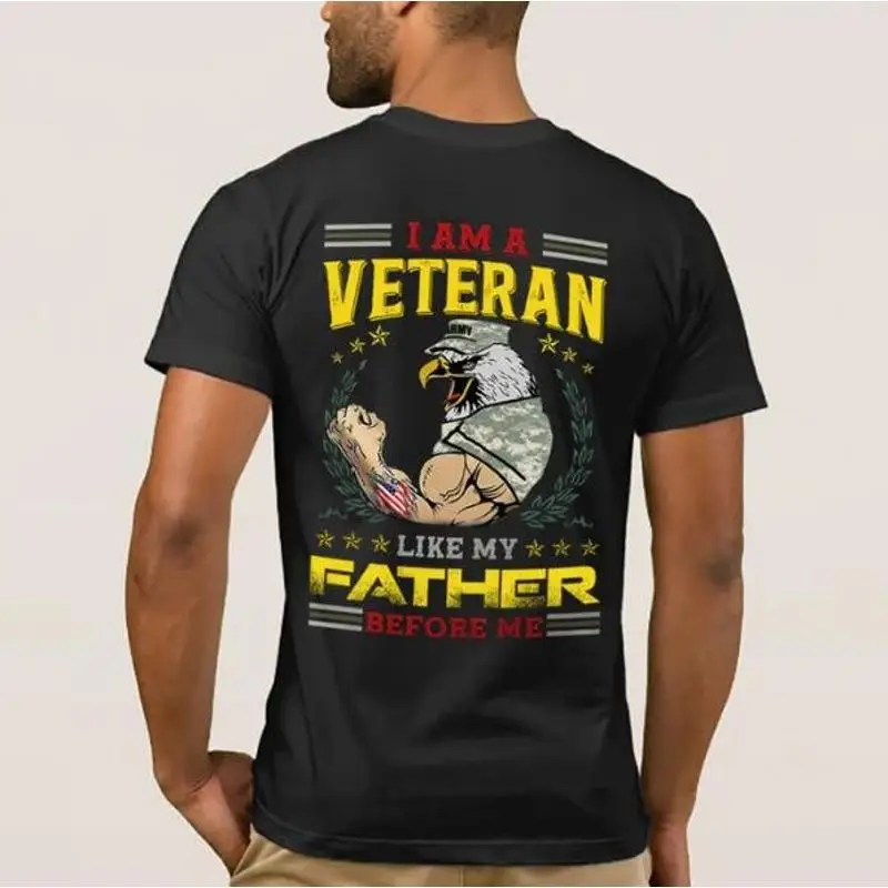 أنا مخضرم مثل والدتي قبل لي النسر الكلاسيكي تي شيرت