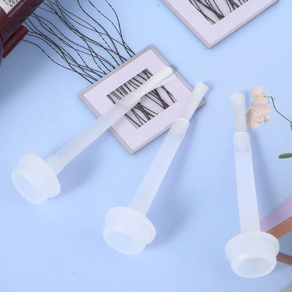

50Pcs Simple Design Nail Polish Brush Set Durable Safe Liquid Replacement Diy Tool For Professional Salon Home Supplies