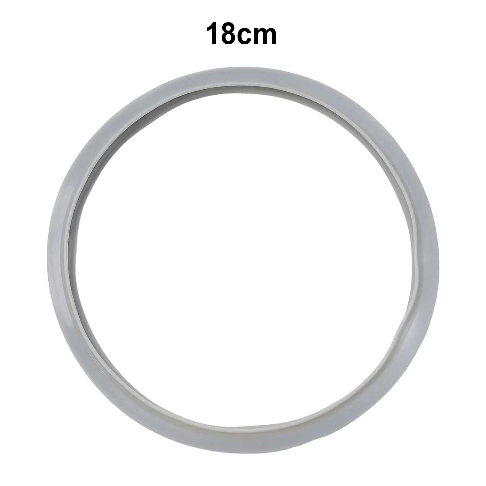 1szt Silikonowa uszczelka szybkowaru Uszczelka domowa O-ring Gumowa przezroczysta uszczelka wymienna 18-26cm Narzędzia kuchenne do gotowania