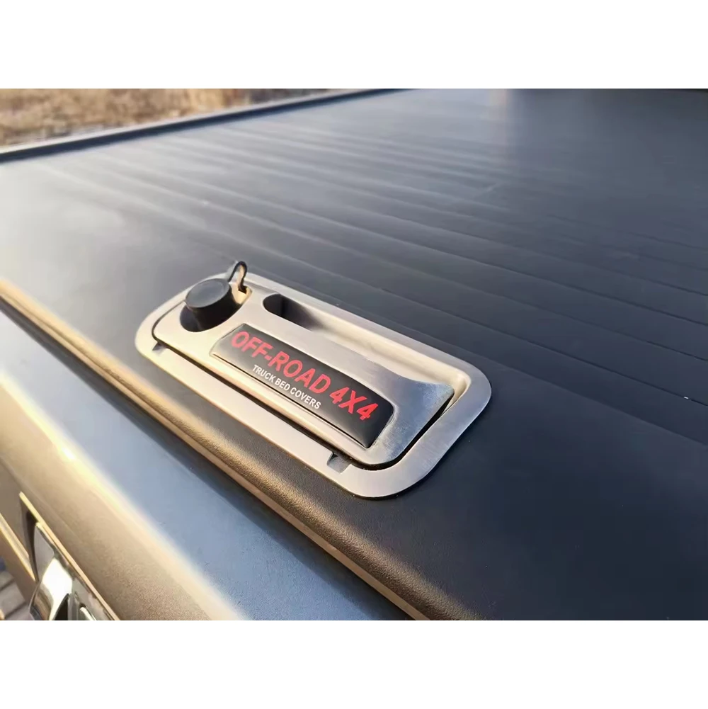 Factory Roller Lid Shutter Pickup Truck Top Retractable Roll Up For GMC Tonneau Cover