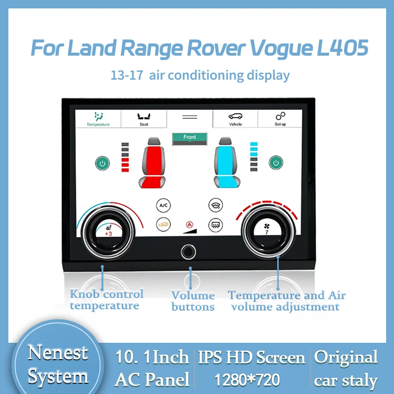 ANZHILE Android 14 12.3inches For Range Rover Vogue L405 2013-2017 pouces pour Lecteur multimédia CarPlay Auto Garde le menu OEM