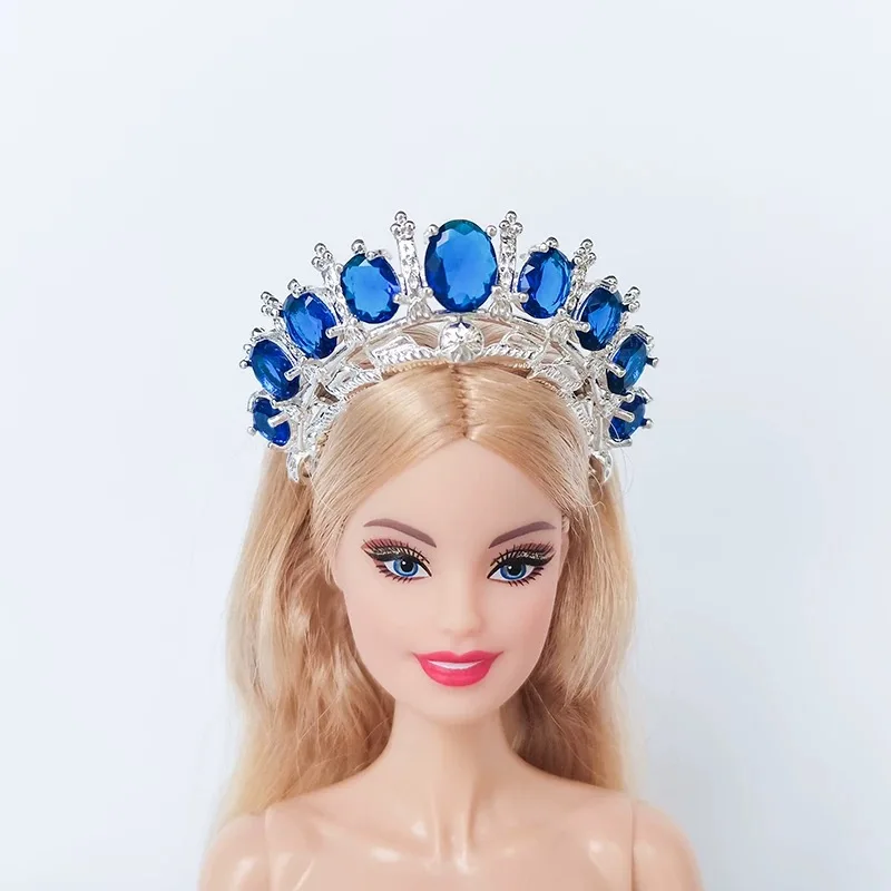 عارضة أزياء دمية مجوهرات اكسسوارات 1/6 30 سنتيمتر الأزياء الفاخرة الخصر سلسلة/تاج دمية ارتداء حزب اللباس ل FR Xinyi Blyth