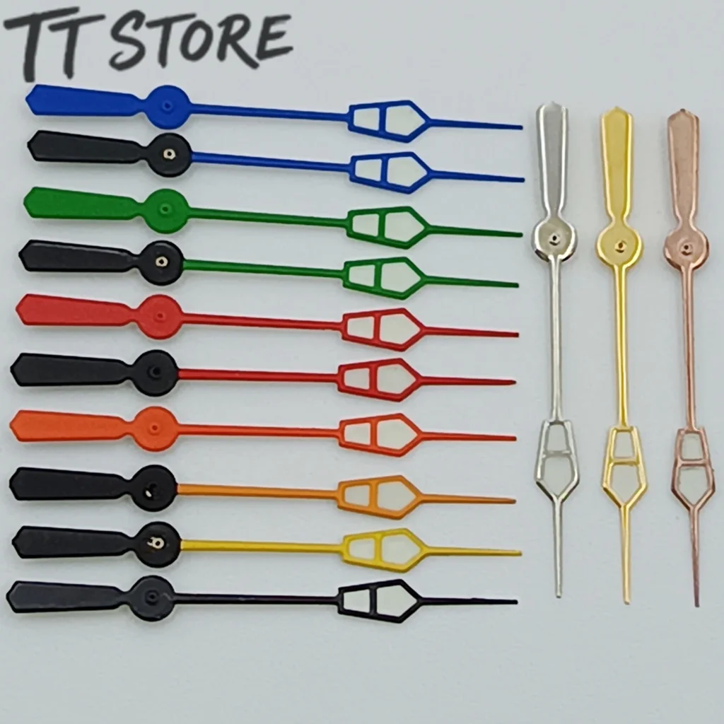 NH35 Watches Pointers 12.5mm Second Hands Silver Gold Black Hands Fit NH35 NH36 NH38 NH39 NH70 NH72 Movement Replacement Parts