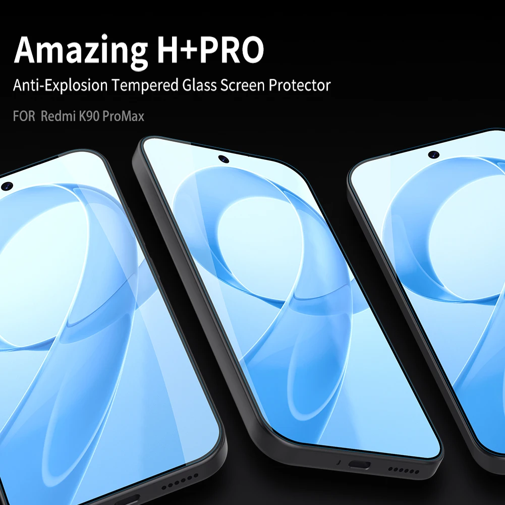 

Nillkin for Redmi K90 Pro Max / K90 Amazing H+PRO Tempered Glass Film 2.5D 9H Hardness Anti-Explosion Screen Protector