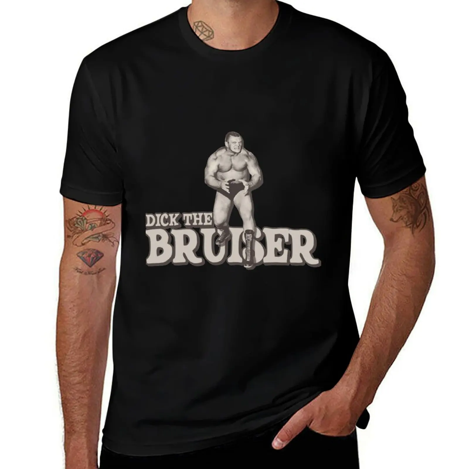 Dick The Bruiser T-Shirt Basic Daily Outfit Short Sleeve Tee