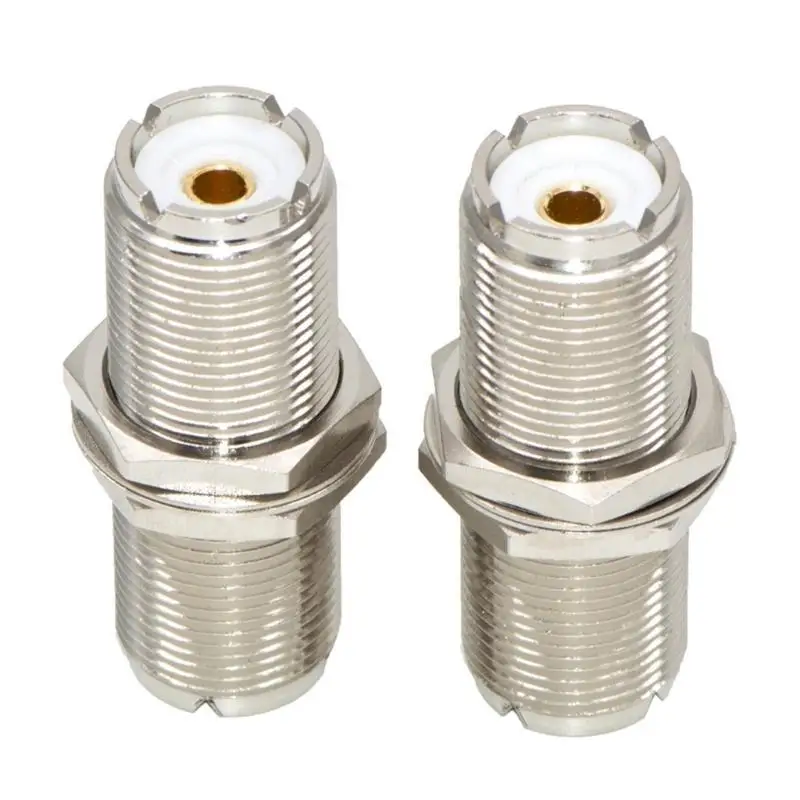 

31BA 1 шт. UHF SO-239 PL259 к SO239 Женский UHF SO239 PL259 Женский РЧ-переходник