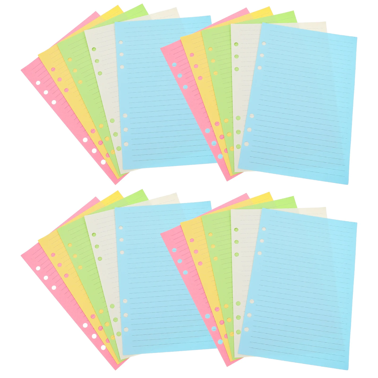 إدراج دفتر الملاحظات عبوة الورق 50 ورقة A5 الموثق إدراج سطح أملس لكتابة الرسم الطلاب مكتب السفر #2