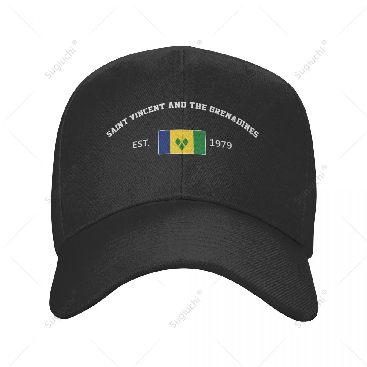 Unisex Baseball Cap Saint Vincent And The Grenadines EST.1979 Independence Day Wild Sun Shade Peaked Adjustable Outdoor Caps Men