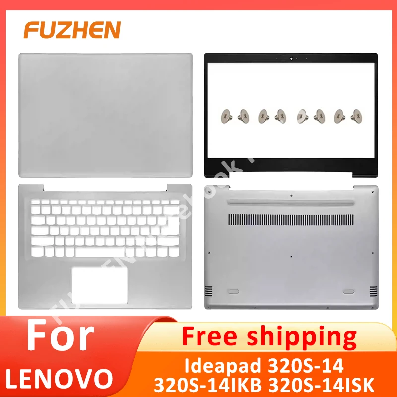 New Replacement Laptop Top Case For Lenovo Ideapad 320s-14 320S-14IKB 320S-14ISK LCD Back Cover/Front Bezel/Palmrest/Bottom Case