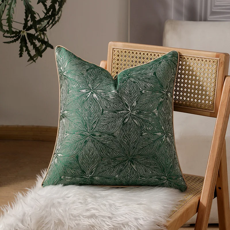 

45x45cm Simple Geometric Pillow Case Cojines High Precision Welt Binding Throw Cushion Cover Headboard Pillowcase Decor Home