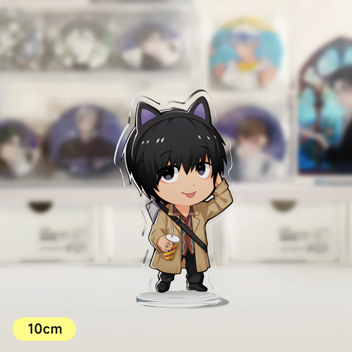 Sakamoto Days Acrylic Stand Shin Asakura Taro Sakamoto Anime Goods Collection Accesorios Cute Room Decor Ornament Friend Gifts