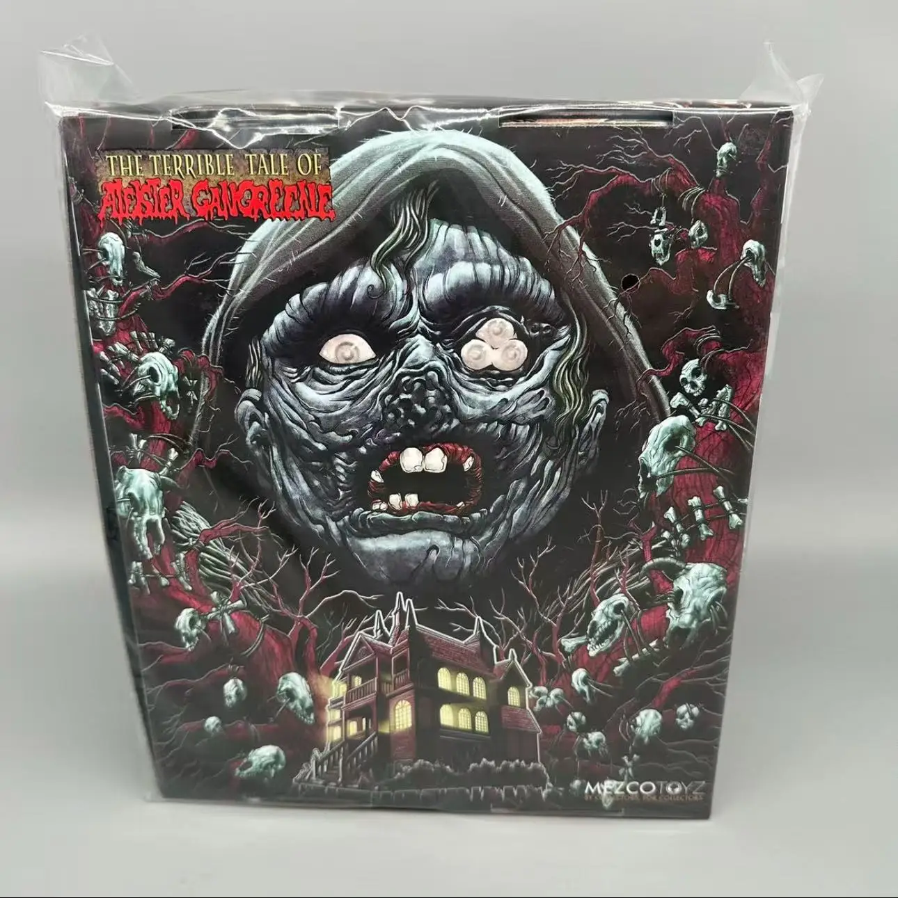 

Фигурка Mezco Gangrene Manor: Алистер Гэнгрейн, Корруптованный Гробовщик, Четвертый Муравей, масштаб 1:12
