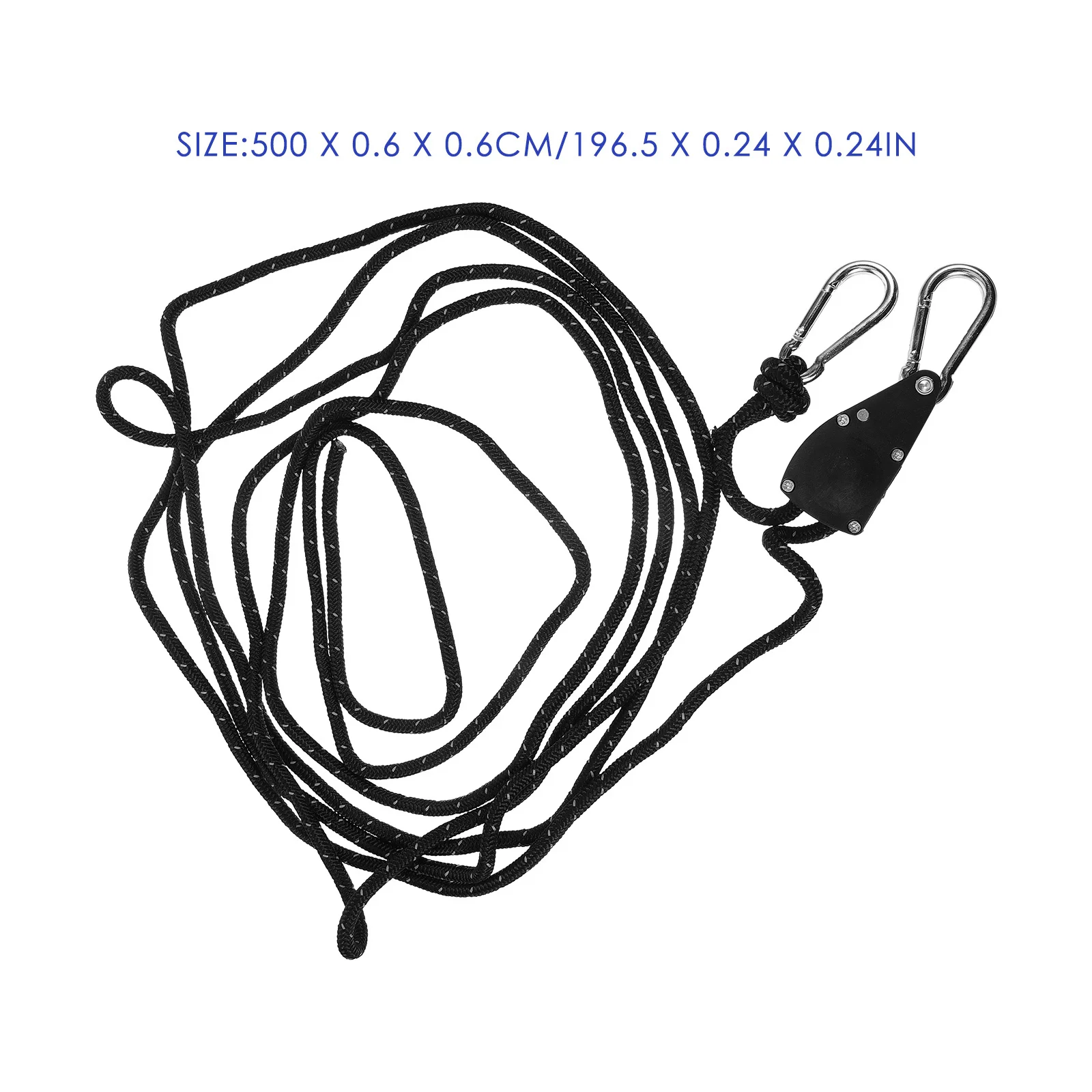 

Reflective Camping Rope Nylon Outdoor Heavy Duty Windproof Tent Rope Durable Clothesline for Hiking Climbing Expedition