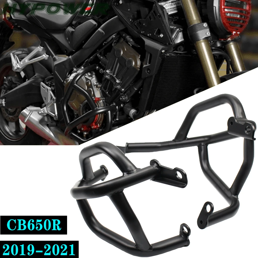 Motorcycle Engine Guard Bumper Protector Crash Bar Sliders Frame Protection For HONDA CB650R CB650 R CB 650R  2019 2020 2021