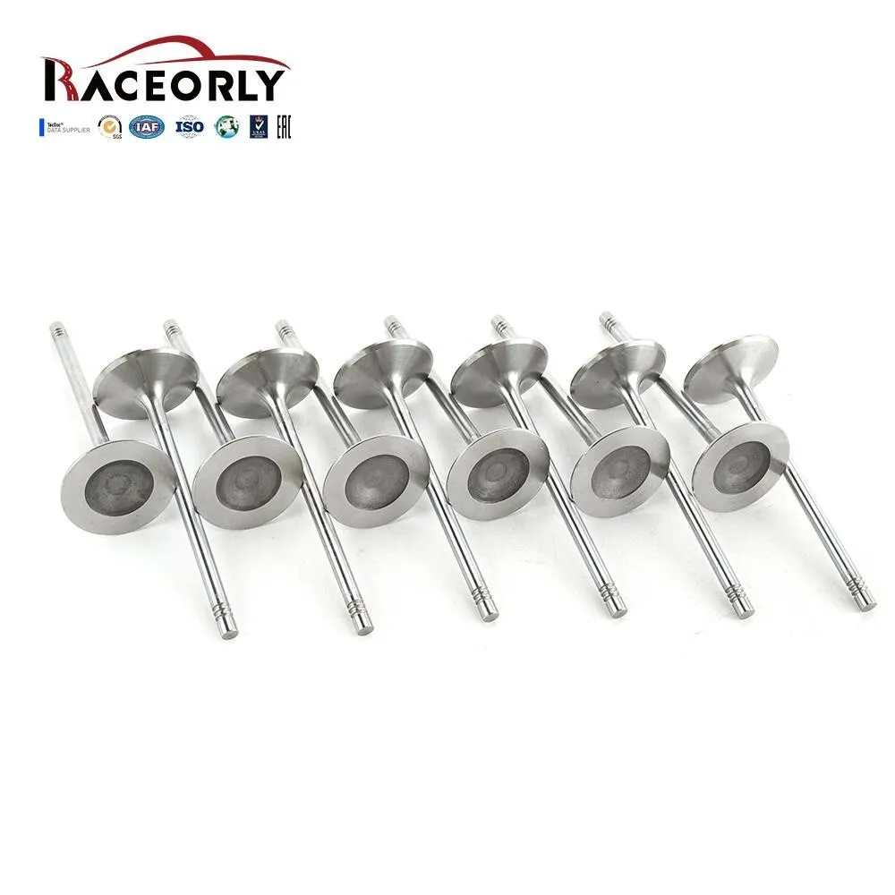 RACEORLY 12 قطعة صمام سحب المحرك لمرسيدس بنز W211 X164 W164 M272 3.5L