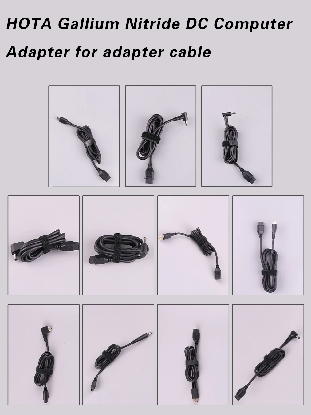 HOTA PC100 Type-C XT60 charger adapter cable charging cable connection cable power supply DC charging