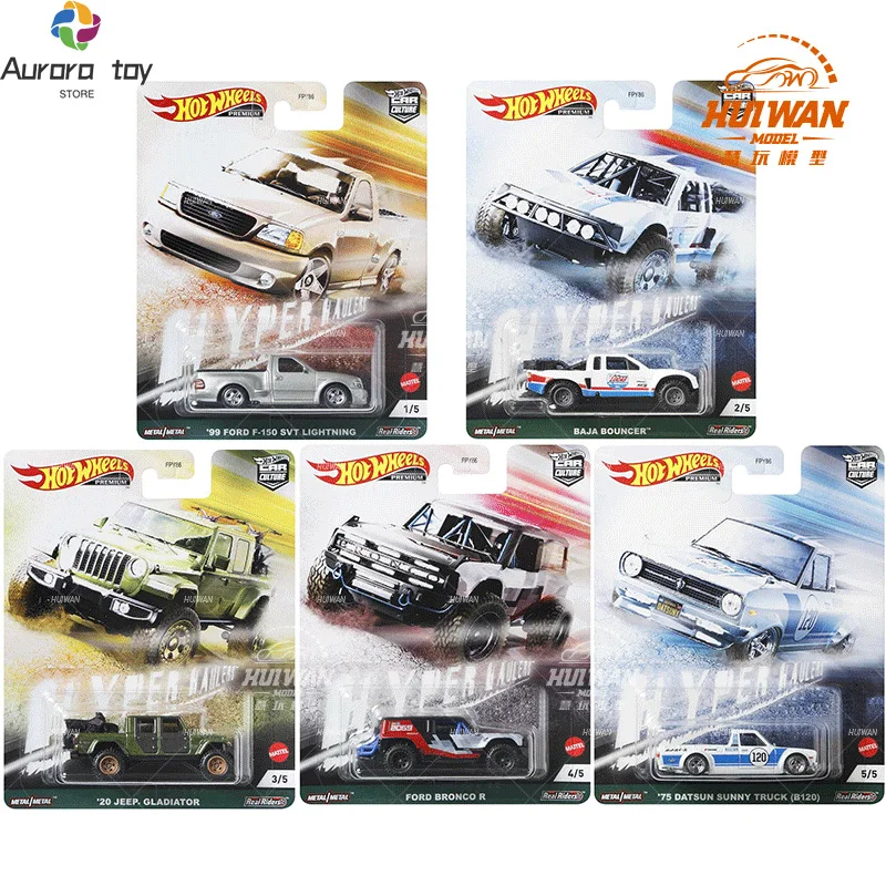 Hot Wheels Car Model Hyper Haulers Series Car Model Alloy Hot Sports Car Culture Collection Room Ornament Birthday Boy Toy Gift