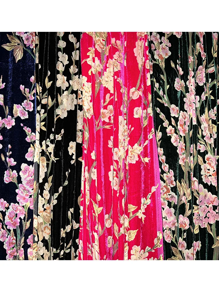 

Telas algodon 3d шелковая бархатная ткань цветы tessuto velours thermocollant tissu japonais платье костюм хлопок ткань метр замша ткань трикотаж жаккардовая ткань бархат ткань трикотаж ткань Ткань тканибархатная ткань