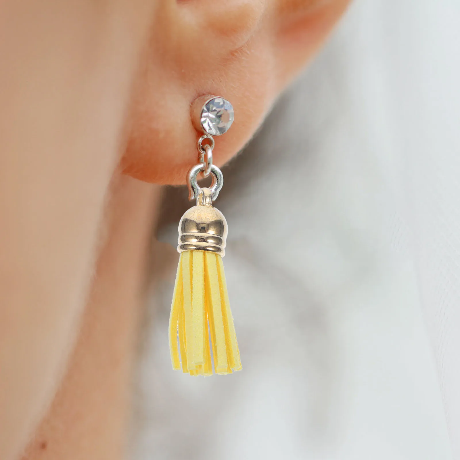 

100Pcs Tassels Pendant Charms Wear-Resistant Keychain Decorations Handbag Earring DIY Craft Supplies Bulk