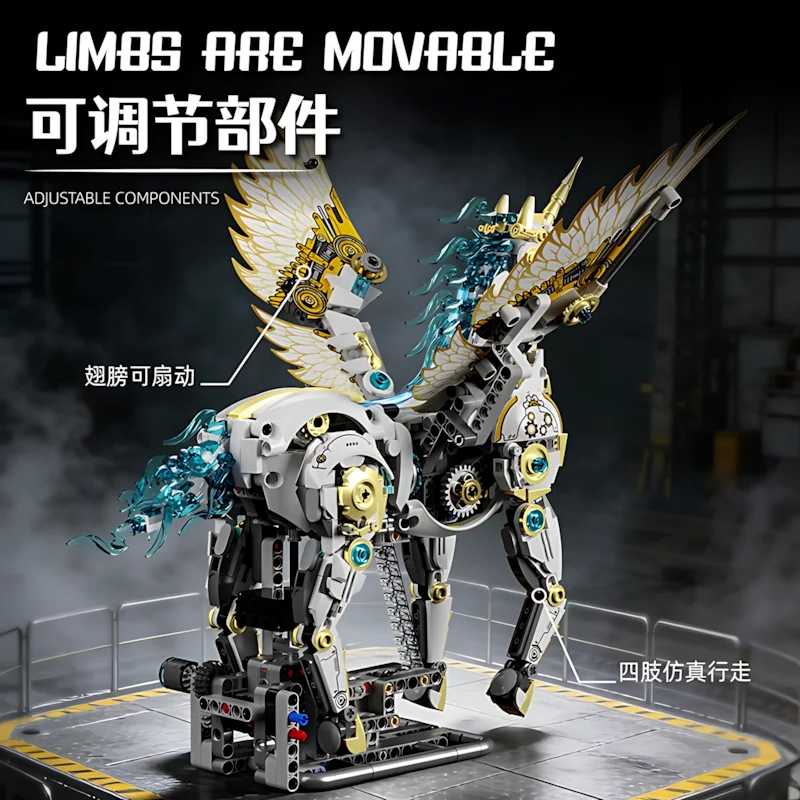13106 1499pcs Unicorn Animal B - Model Kit Unicorn review and price