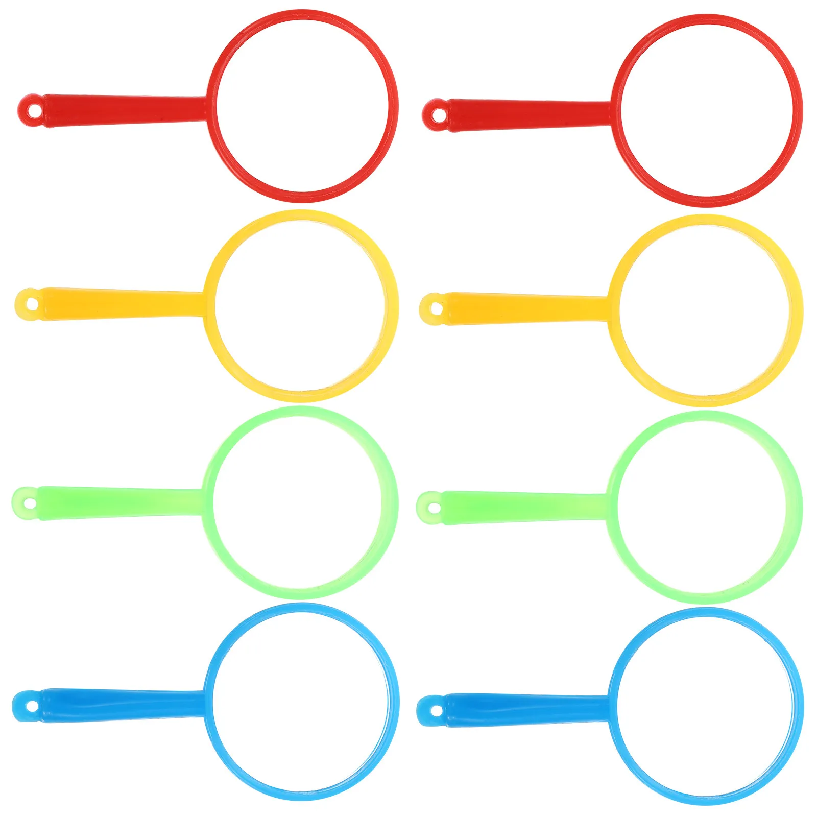 72Pcs Handheld Colorful Magnifying Glasses Portable Reading Magnifiers for Close Observation Jewelry Coins Insects