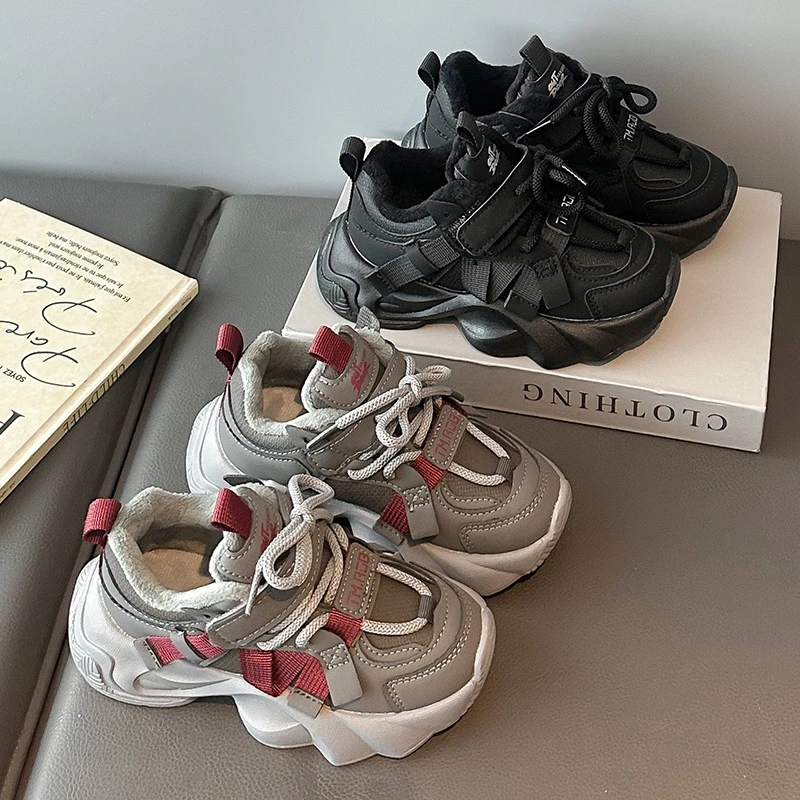 

Children's sports shoes autumn new models boys small medium large children's running shoes girls casual shoes