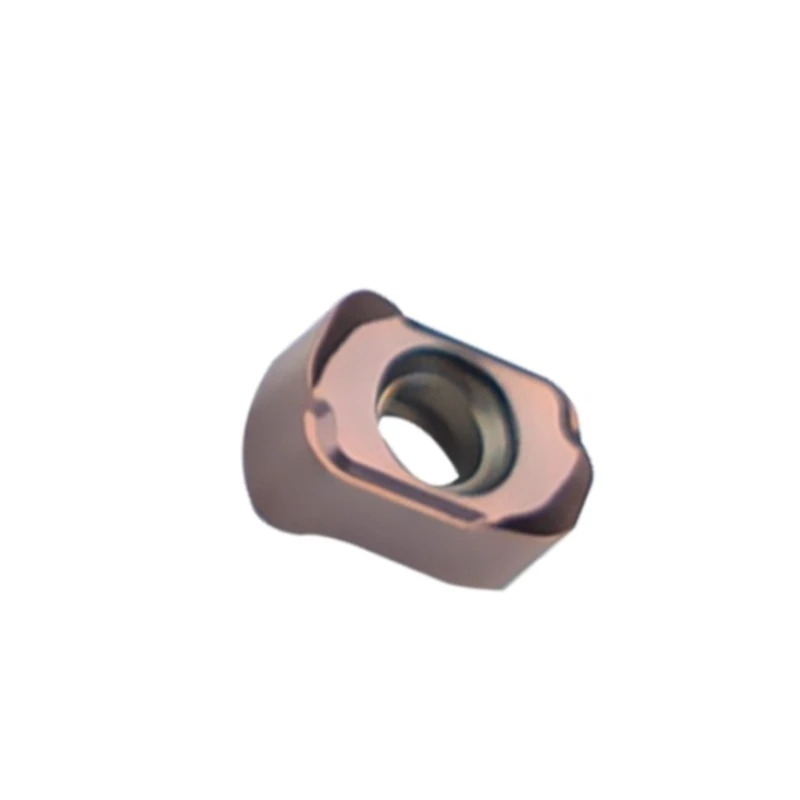 

10 шт. фрезерное лезвие с ЧПУ с быстрой подачей в LNMU0202ZER-MJ LF6018, детали из бронзовой стали