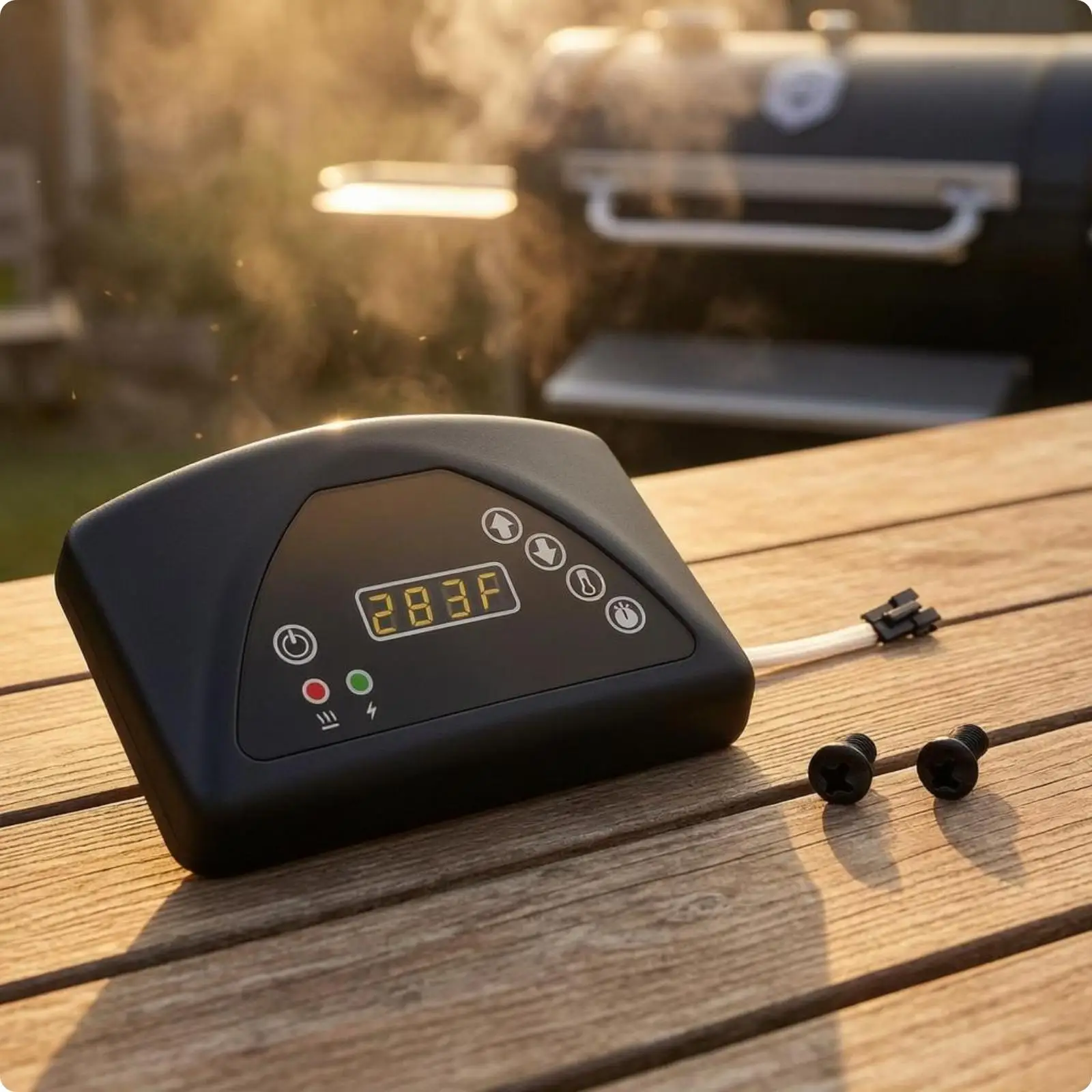 Digital Cooker Controller Synthetic Housing Housing Bbq Temperature Control