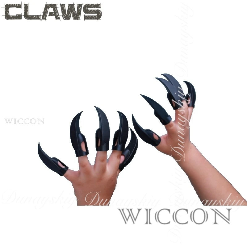 

Halloween Anime The Animal Claw Finger Sleeves B Cosplay In White Color With 3D Printed Technology Cosplay Costume Anime Single