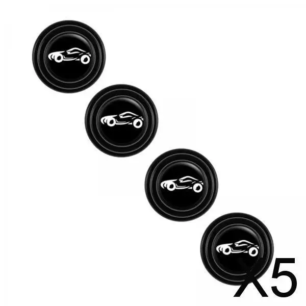 

5 Car Door Absorber Cushion Gasket Decorative Bumper Cushion