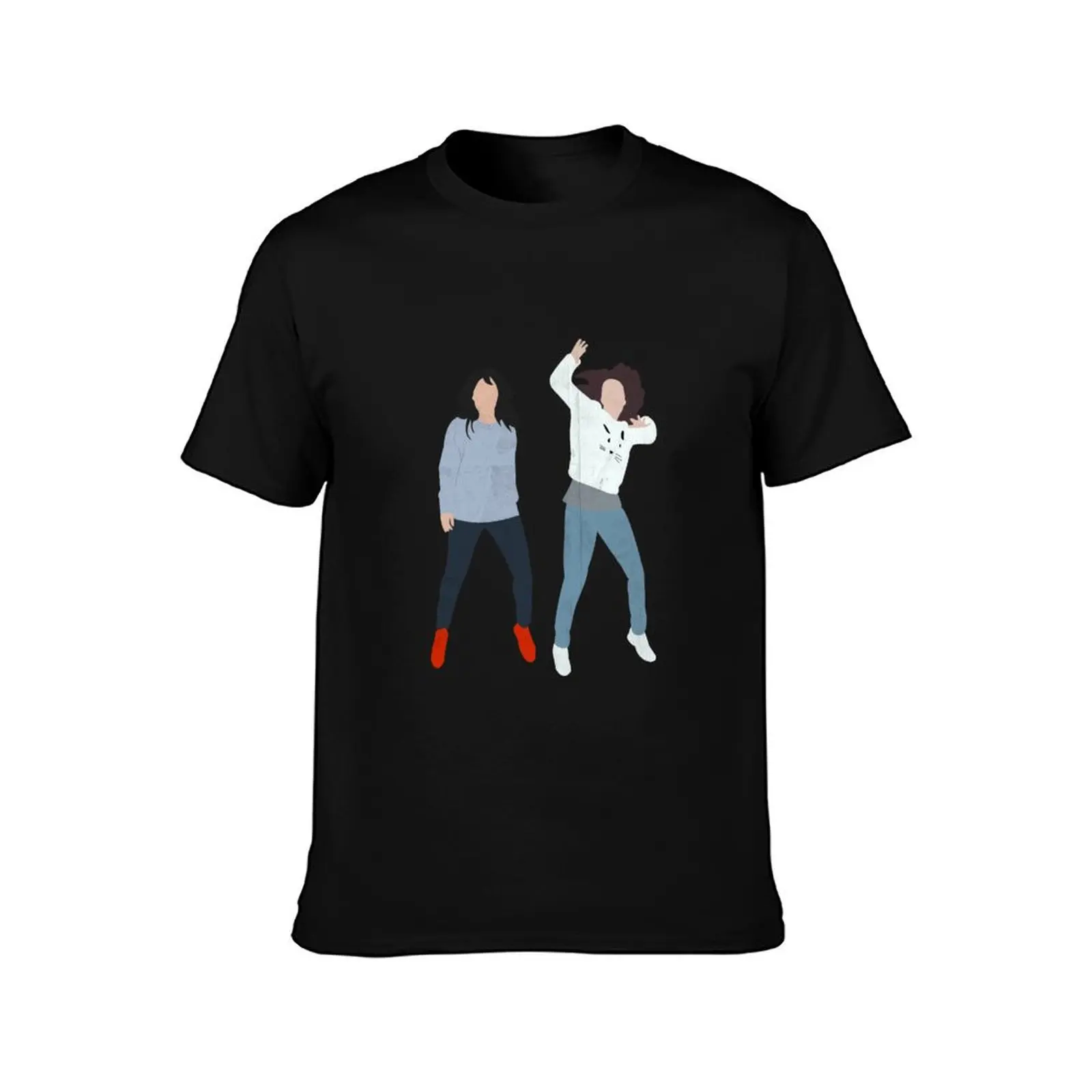 broad city T-Shirt Summer Casual Cotton Tee Oversized Streetwear Tops Vintage Graphic Print Loose Fit Short Sleeve