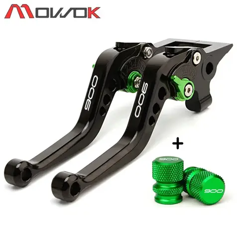 कावासाकी Z900 Z 900 2025 के लिए उच्च गुणवत्ता वाले सीएनसी सहायक उपकरण मोटरसाइकिल फोल्डेबल ब्रेक क्लच लीवर एडजस्टेबल टायर वाल्व कैप 8 best sales कावासाकी जीपीजेड 900 आर - №7