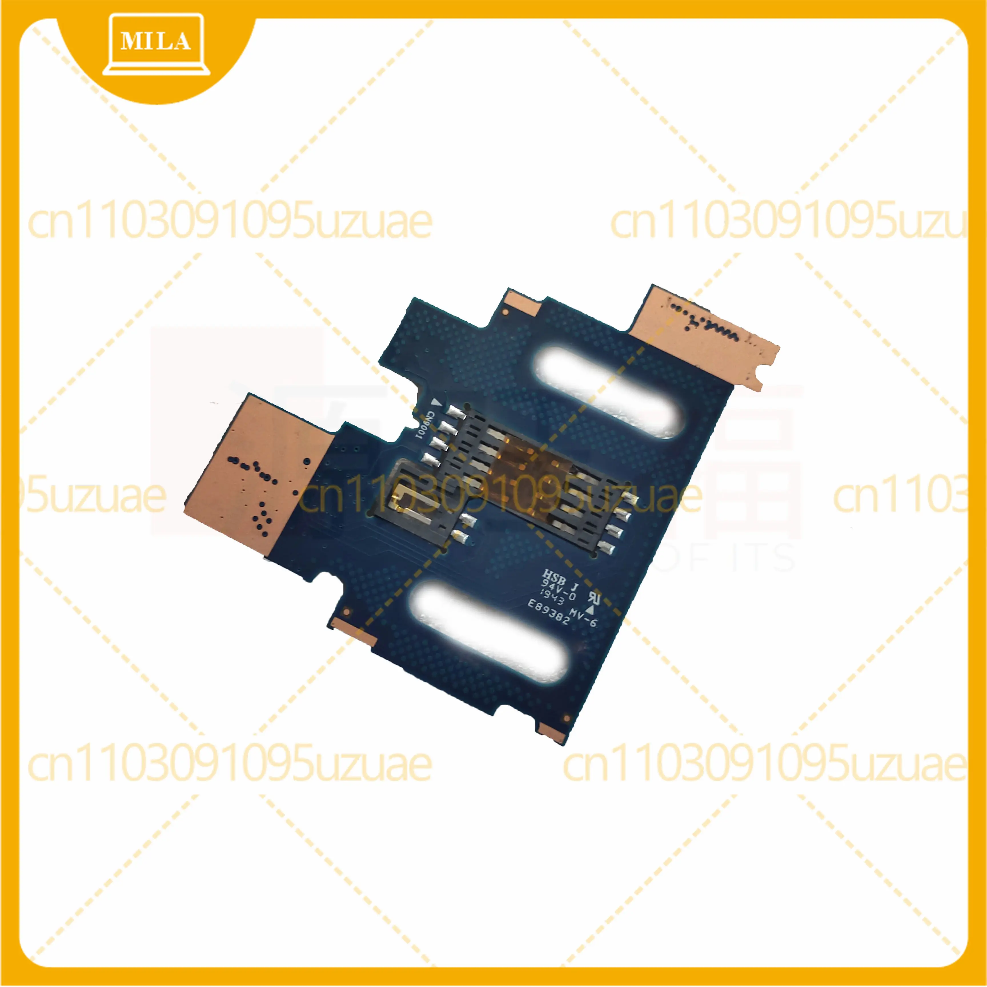 For HP X360 830 G6 card reader PC card slot, slot board interface 6050A3029601