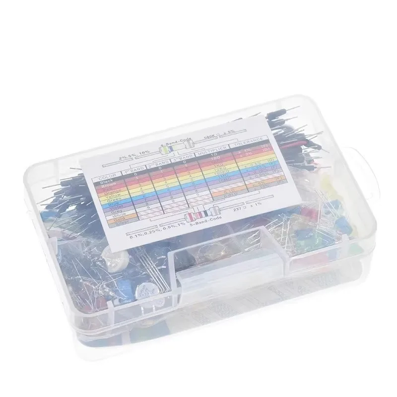 

The old 400 hole entry-level kit is suitable for R3 capacitor breadboard LED light-emitting diode buzzer