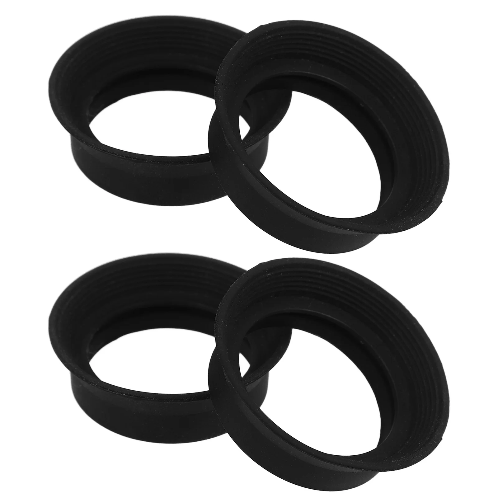

4Pcs Astronomical Eyepiece Cover Soft Telescope Microscope Accessory Glare Reduction Rubber Eyepiece for Scope