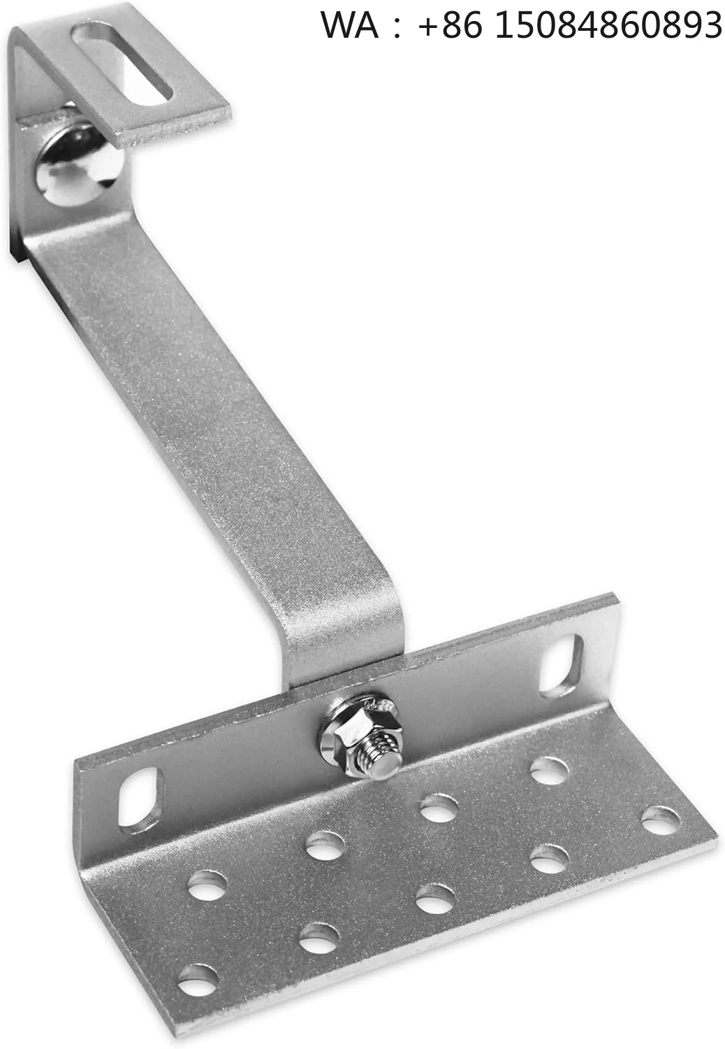 Adjustable Stainless Steel PV Support Hook, Tile Roof Solar System Accessories, Flexible Solar Energy Hardware Parts for Multi A