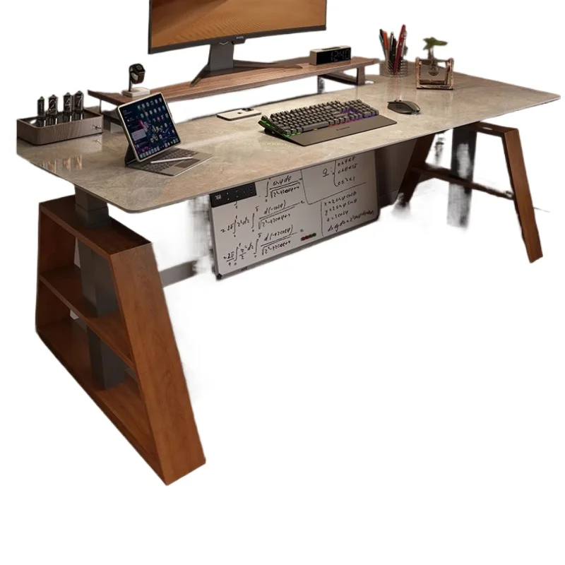 Work Storage Modern Corner Executive Desk Portable Standing Mesa Escriotorio Office Table