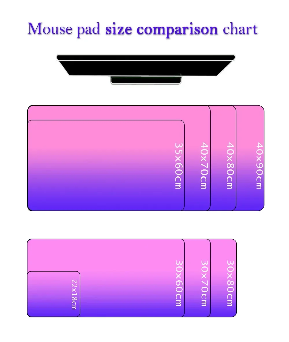 Настольный коврик с фиолетовыми кошками, коврик для мыши с котом, офисные игровые коврики для мыши для ноутбука, темно-пурпурный коврик для мыши, милый, Kawaii Deskmat, большой ковер для геймера