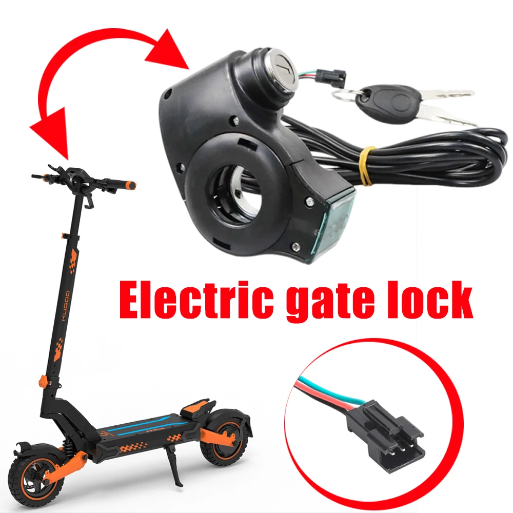 

1 Pcs 10 inch KUGOO Scooter Power Switch Lock Key Start Ignition Assembly With Digital Display For M4 M4 Pro Electric Scooter