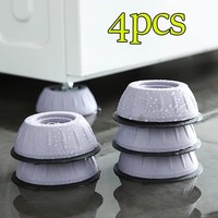 1/2/4/8pcs Washing Machine Anti Vibration Pads Rubber Feet Legs Mat Silent Washer Dryer Furniture Support Dampers Foot Pad
