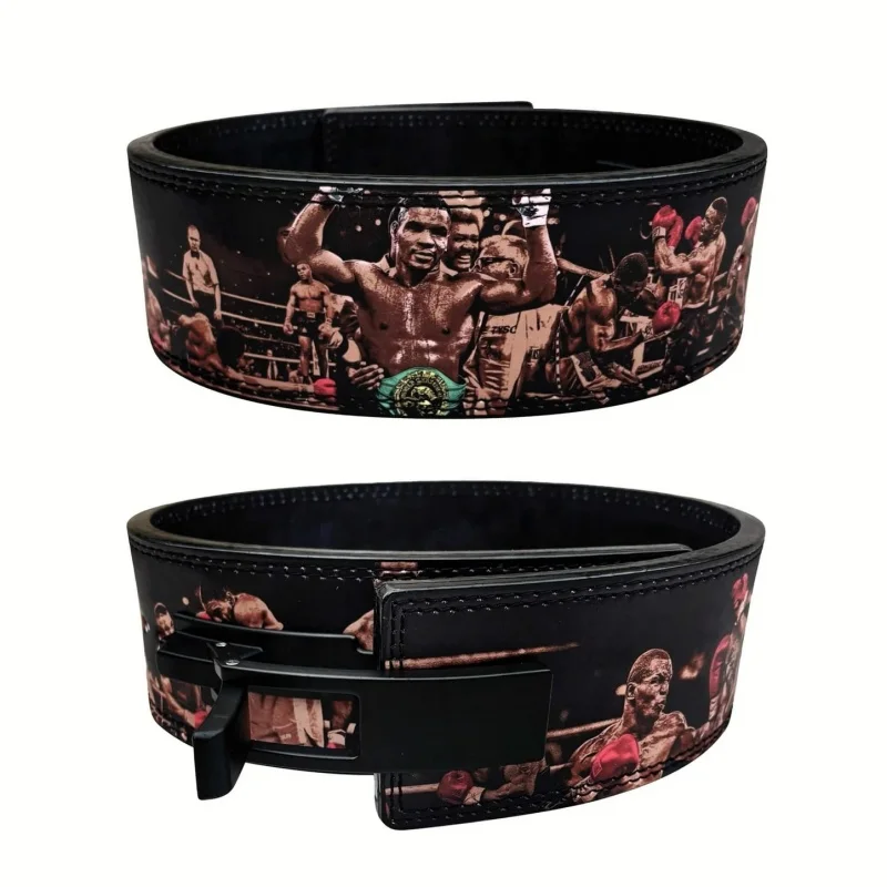 Weight Lifting Lever Belt Boxing Style Powerlifting Belt Gym Strength training Belt for Men & Women Fitness Bodybuilding Belt