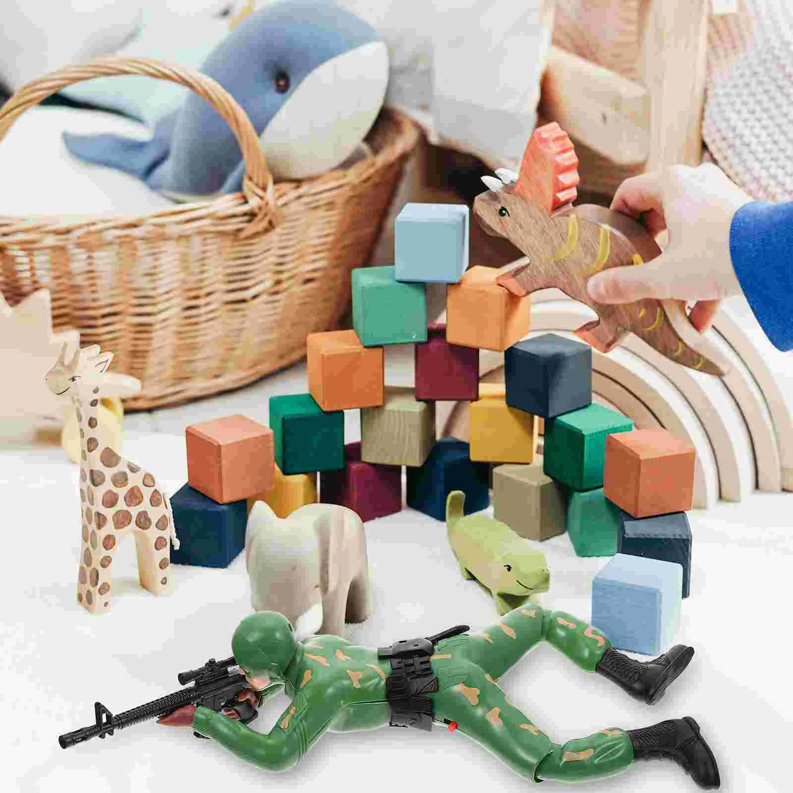 Figurine mobile Creeper pour tout-petits, jouets en plastique pour garçons, jouets pour enfants